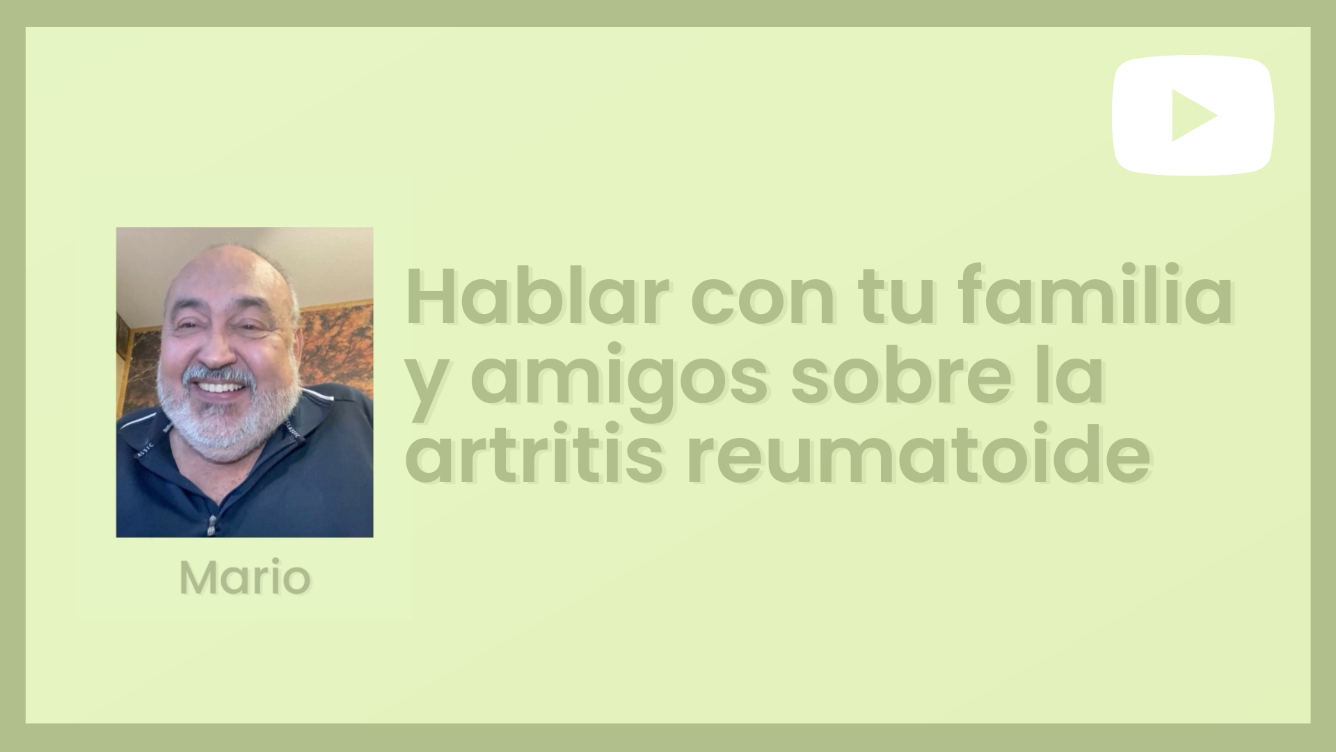 Spanish-language RA patient education video